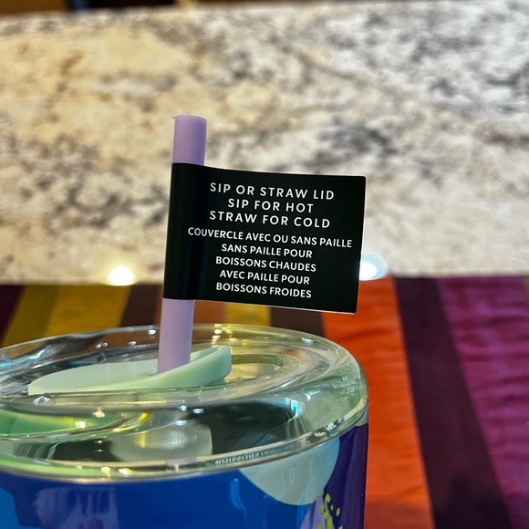 NEW Starbucks Stainless Steel New Lid Canna Lily Butterfly Hot & Cold Cup, 24oz - Picture 4 of 14